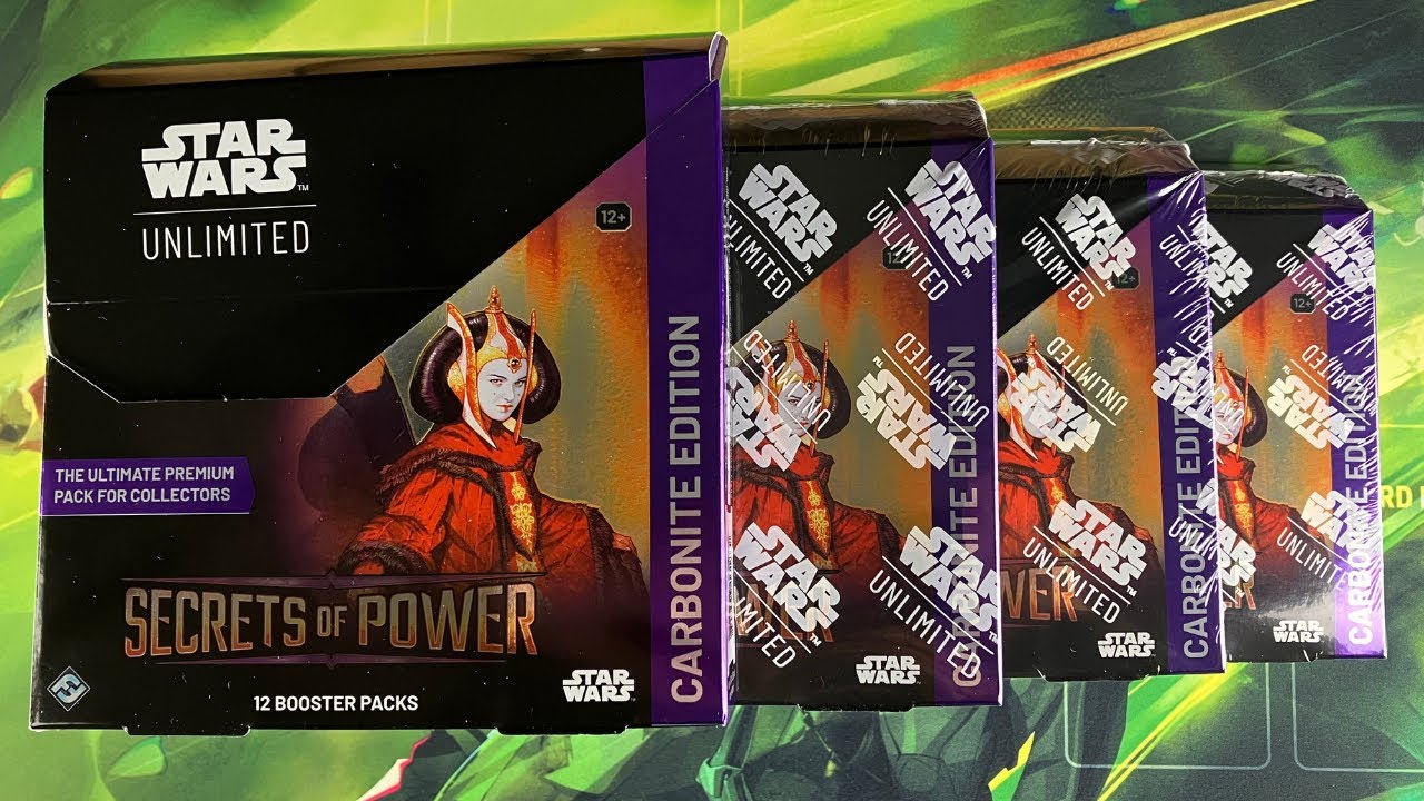Hunting Prestige in Secrets of Power Carbonite - Star Wars: Unlimited Box Opening