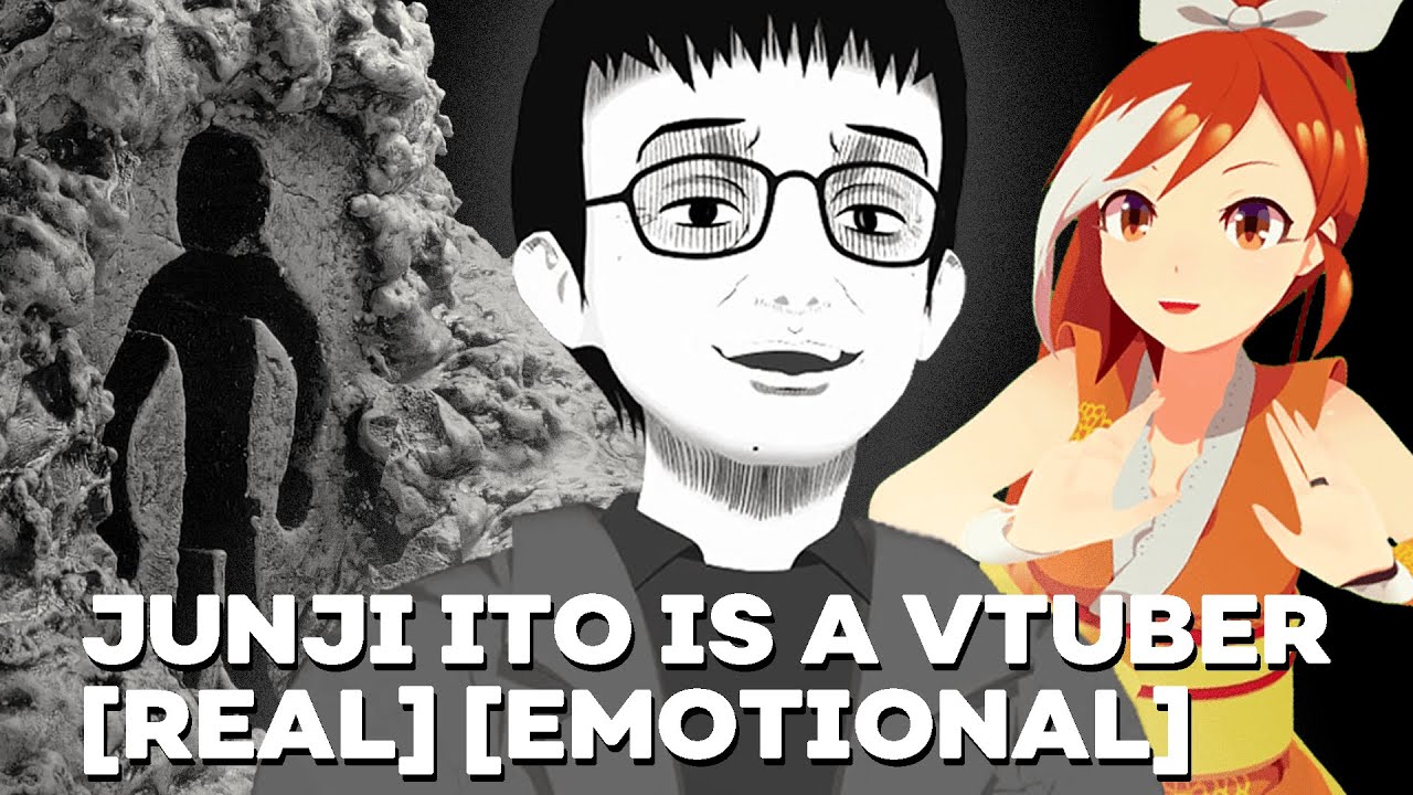 We Made Junji Ito into a Vtuber and He Gave a Speech at VCRX 2021 [Real] [Emotional]