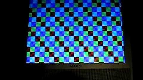 FPGA VGA sync generator, color pattern 2