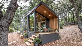Beautiful Open Concept Tiny Home in the Woods  The Halcyon Stay
