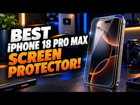 8 Best iPhone 18 Pro Max Screen Protectors – Ultimate Guide!🔥