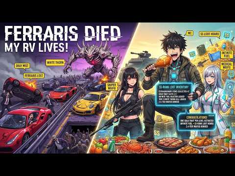 Others Got Ferraris, I Got TRASH VAN 2% Fuel But My System Got Me 2 WAIFUS & SS Loots | Manhwa Recap thumbnail
