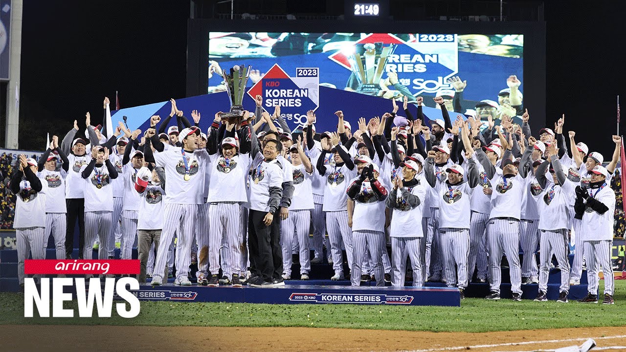 LG Twins win first Korean Series in 29 years - YouTube