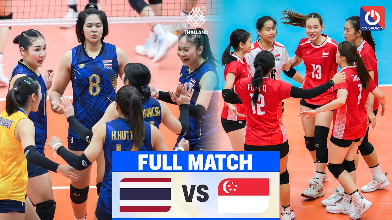 FULL HD | THAILAND vs SINGAPORE | Dàn sao thi nhau phô diễn đẳng cấp