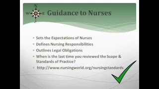 Scope and Standards of Practice - Final Version