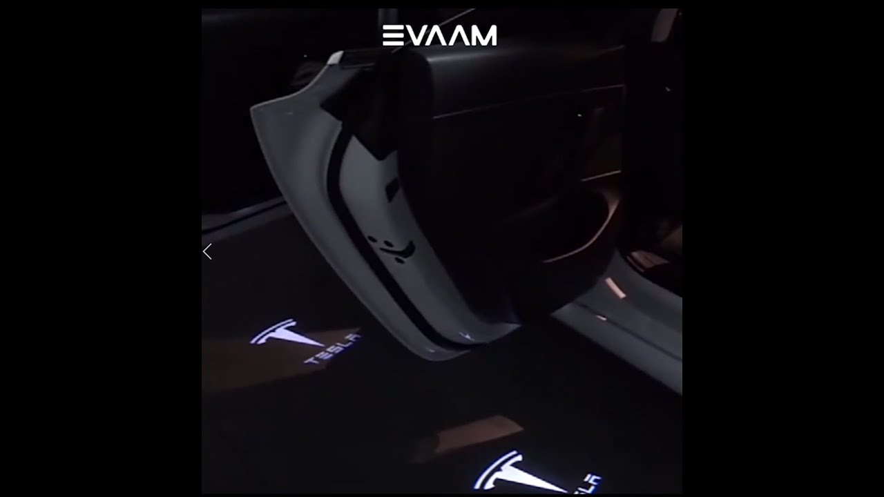 EVAAM® OEM Ultrabright Door LED Logo Projector for Tesla Accessories