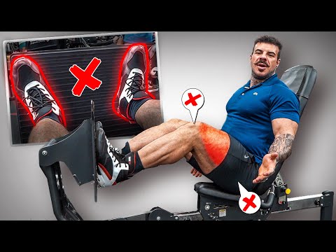 Leg Press Horizontal: Evite Estes ERROS para Ter MÁXIMA ATIVAÇÃO da Perna e Glúteo