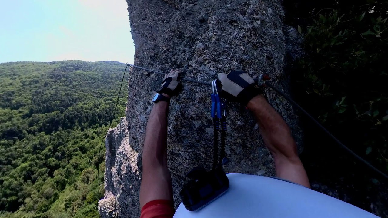 La ferrata di Sant'Antone -  Monte Serra