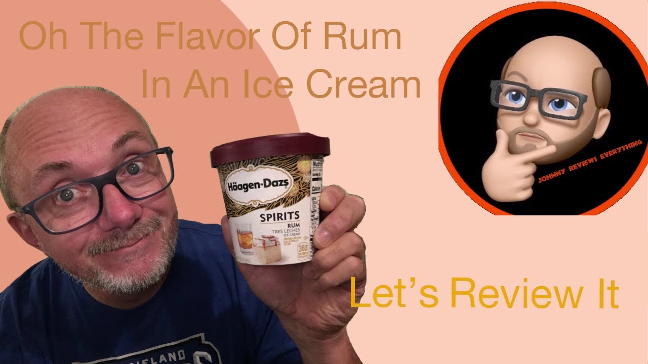 Haagen Dazs Spirits Rum Tres Leches Ice Cream Review YouTube
