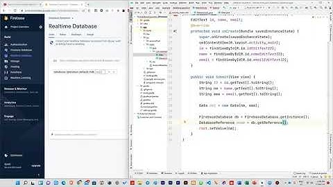 Firebase Insert Multiple Data Android Studio