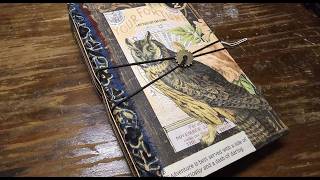 Dark Academia Circus Junk Journal Flip Through- No Talking