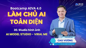 Studio hình ảnh: AI model studio - viral me| Bootcamp AIVA