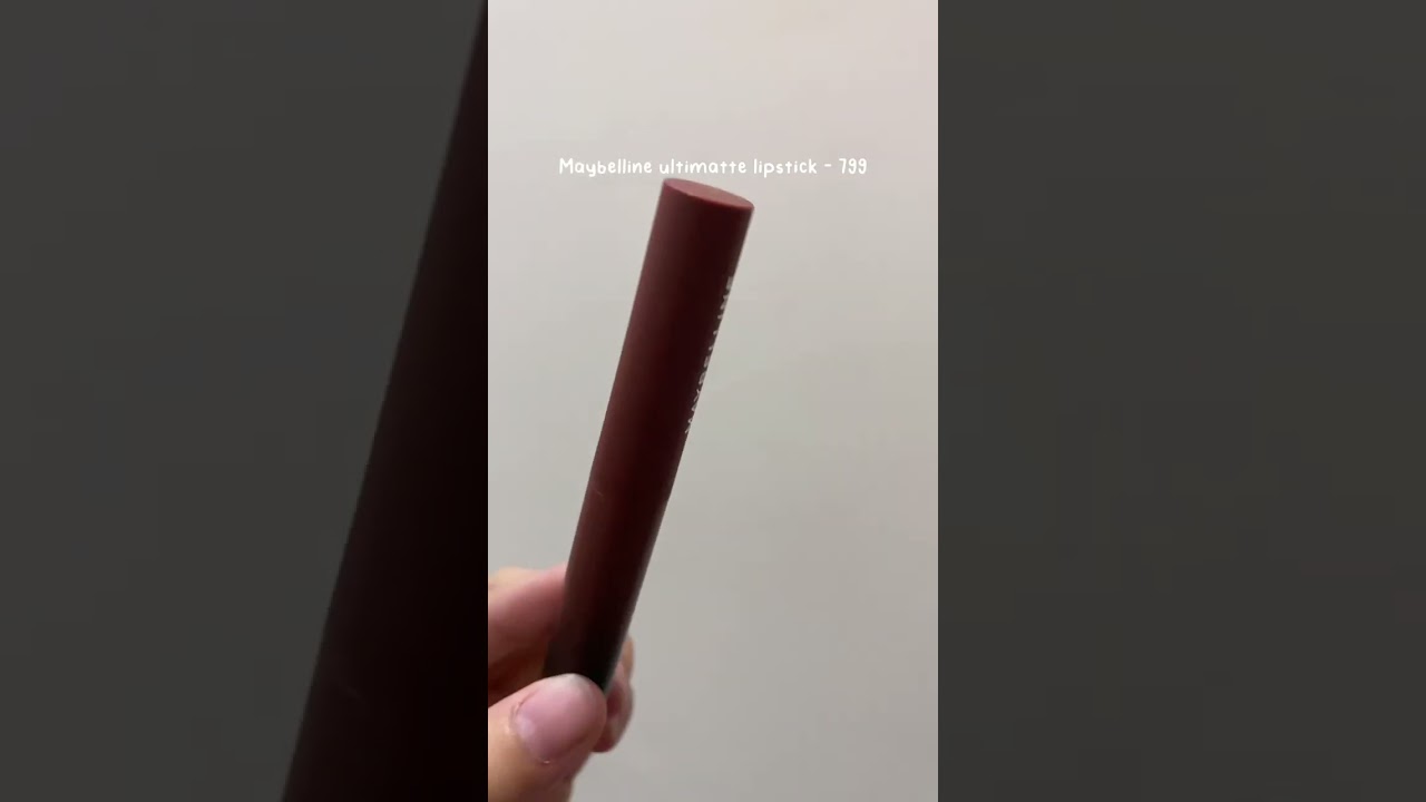 Màu son tây cho da ngăm • Maybelline cushion matte... - youtube