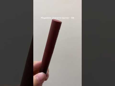 Video Màu son tây cho da ngăm • Maybelline cushion matte... - youtube