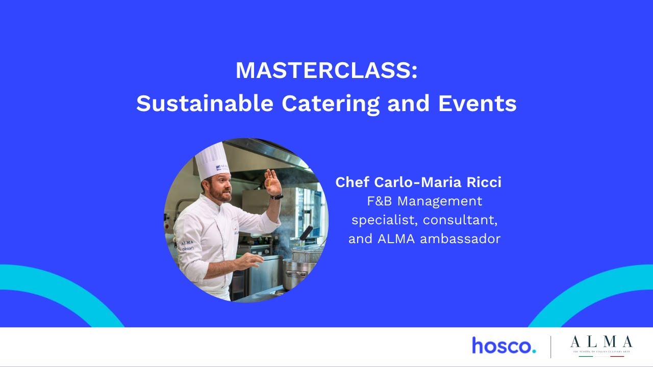 mastering caterease: a comprehensive tutorial for... Masterclass: Sustainable Catering and Events - YouTube