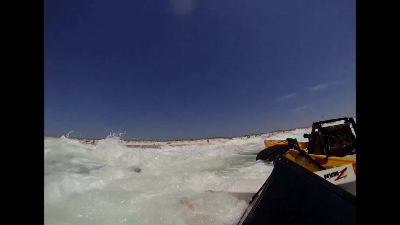 Kayak Loading Fail Kayak surf landing fail - YouTube