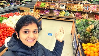 అమెరికా లో అతి పెద్ద కిరాణా స్టోర్ |Walmart Neighbourhood Market | Telugu Vlogs From USA