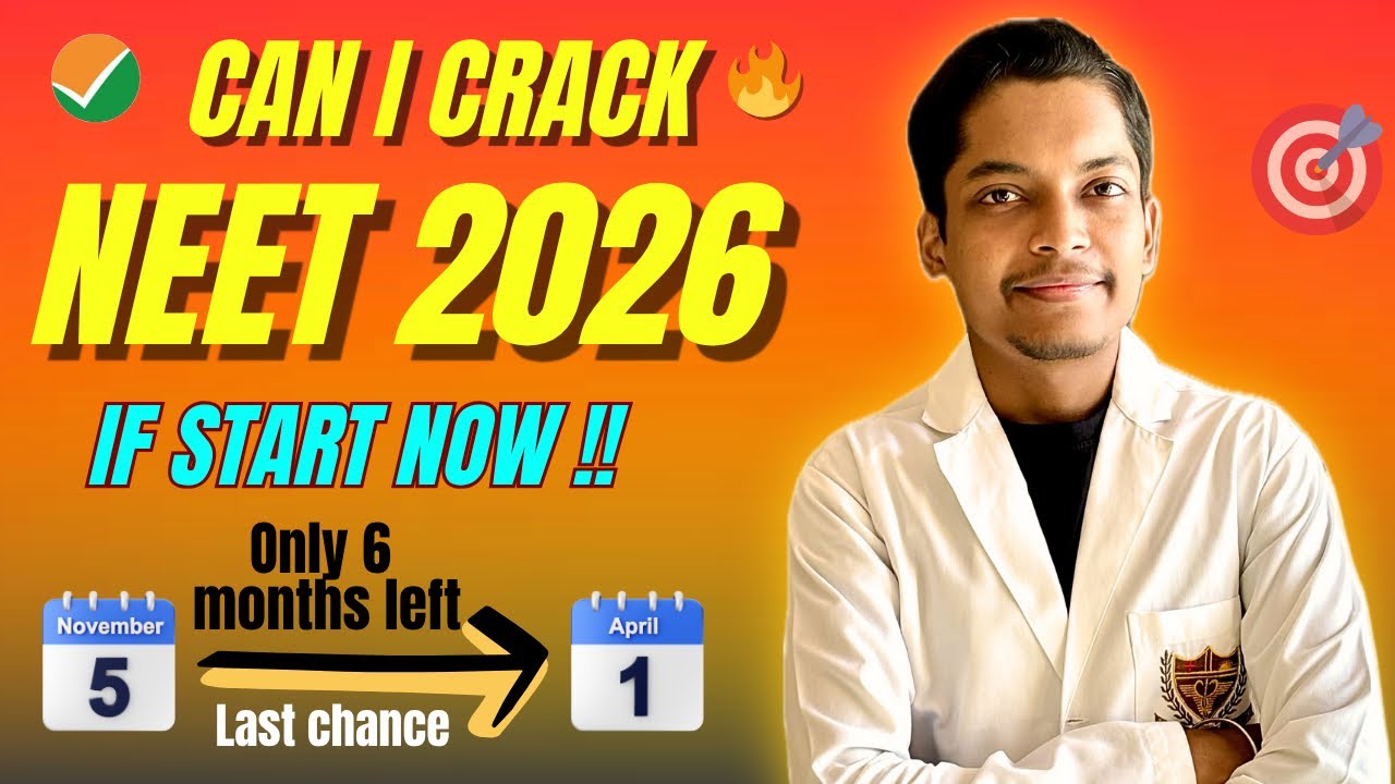 Can I crack NEET 2026 if start now ? 🤔 #neet2026 #neetmotivation - YouTube