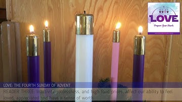 Advent Candle Lighting - Love