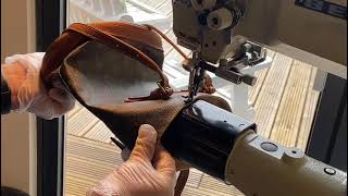 Replacing The Lining &amp; Leather Trim On A Louis Vuitton Bucket Bag