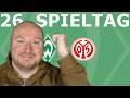 MAINZ 26 Spieltag SV Werder Bremen Bundesliga 2025 26 BastiB Bremen Fan Aus Bayern