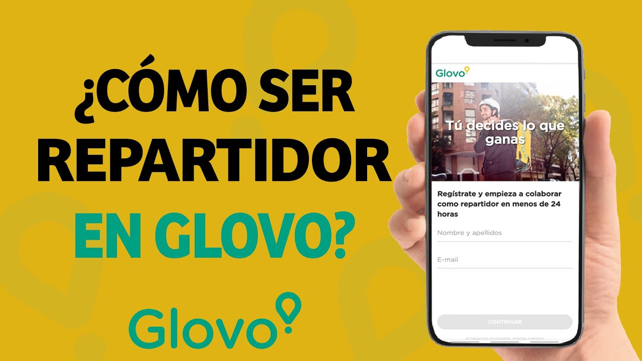 Cómo Trabajar o ser Repartidor en Glovo como Rider o en Coche Glovo