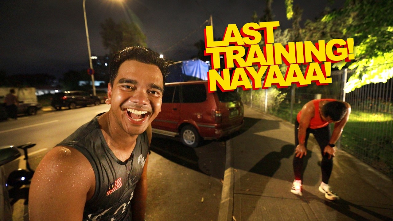 Training 4Am pun jadilah! Tak ada masa dah!