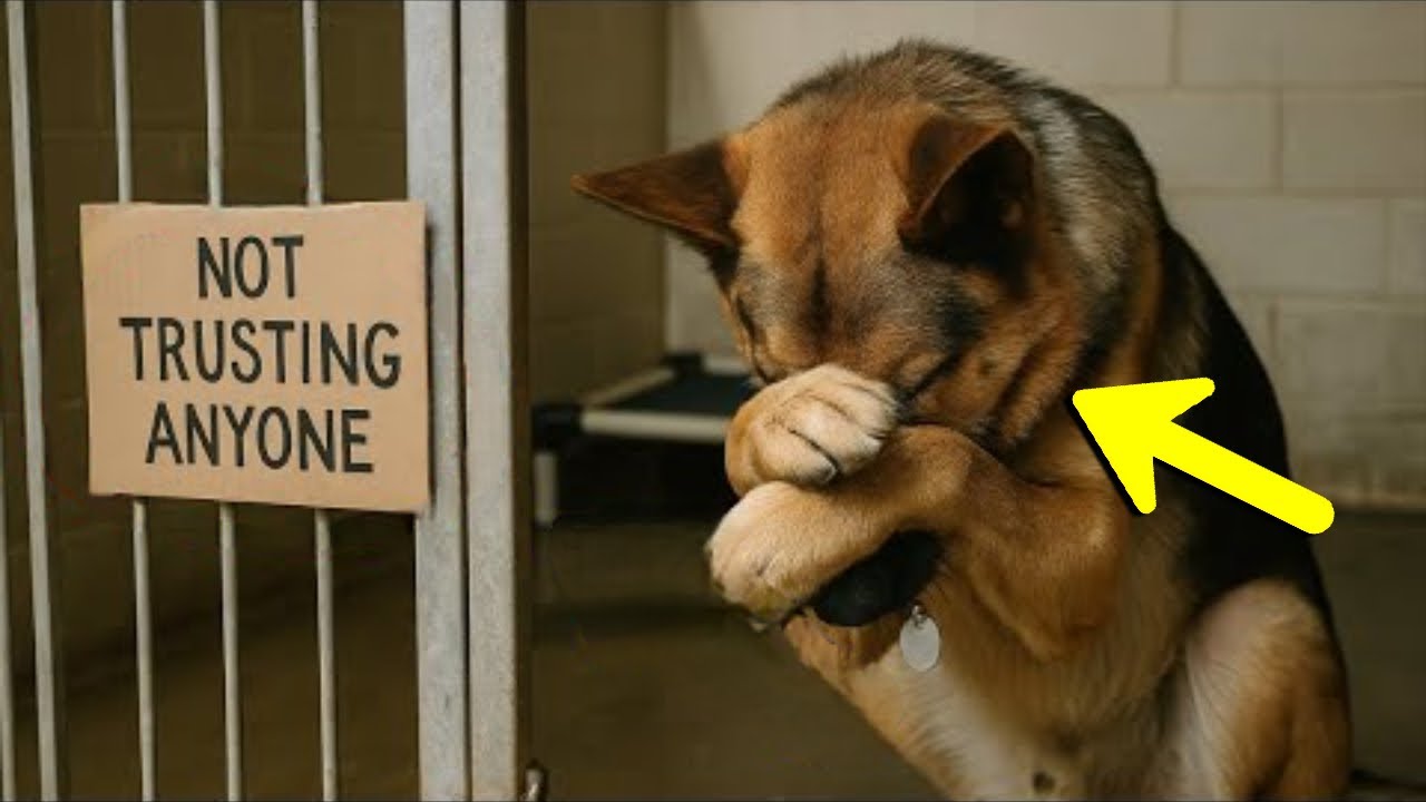 Azt mondták, hogy a kutya soha többé nem fog megbízni senkiben – Aztán meglátta őt