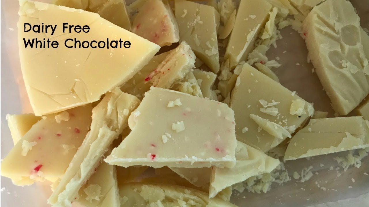 Making Dairy free White Chocolate
