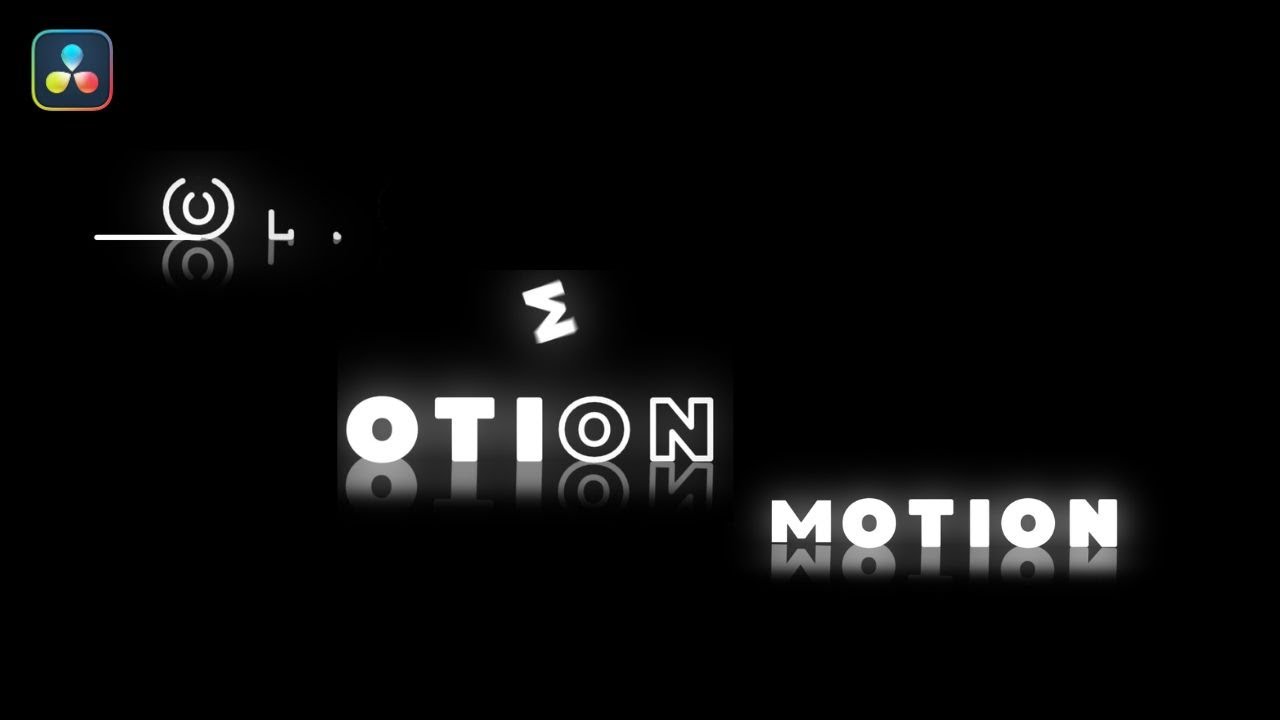 Create Text Animation in DaVinci resolve | motion graphics | - YouTube