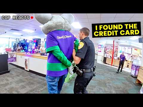 Police Take Down Chuck E. Cheese Mascot in Front of Yelling Kids
