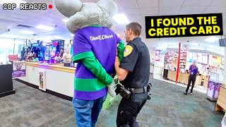 Police Take Down Chuck E. Cheese Mascot in Front of Yelling Kids
