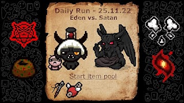 Daily run (25.11.22) - The binding of Isaac: Repentance
