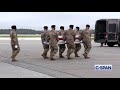 VIDEO: Disgraced Losers Who Enabled 13 American Heroes to Be Slaughtered in Kabul Line Up for Dover Photo-Op as Caskets Arrive Home