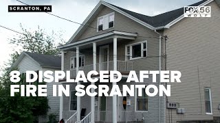 Full 8 displaced after fire in Scranton News