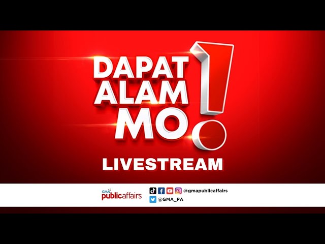 Dapat Alam Mo! Livestream: May 29, 2024 - Replay class=