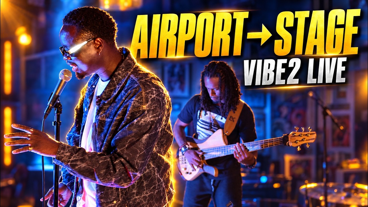 Flew In From Minnesota & Went Straight to the Stage in ATL | BŪNDUKE Performs “VIBE2” Live