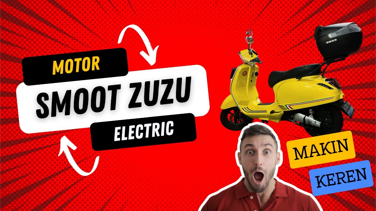 MOTOR LISTRIK SMOOT ZUZU, UPGRADE TAMPILAN RACK BOX JADI GANTENG