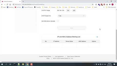 B312-939 Show Hidden Feature - DNS Settings