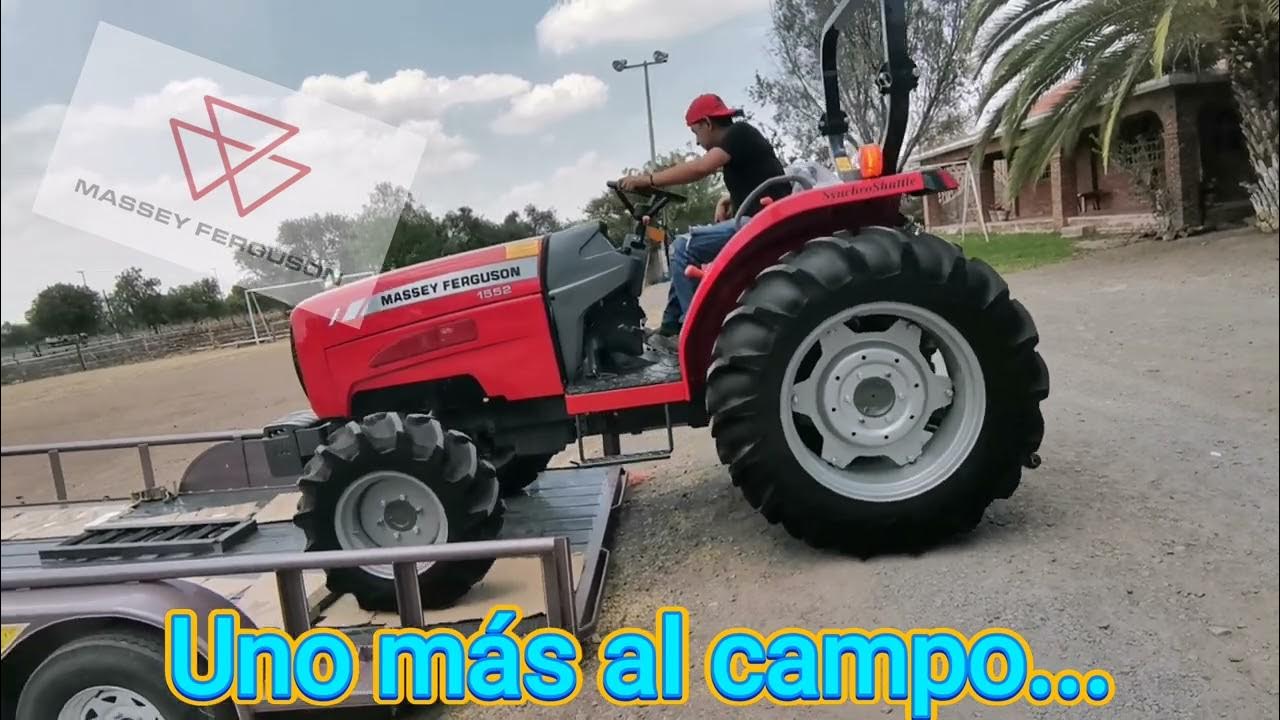 Tractor Massey Ferguson modelo 1552 de 52hp. YouTube