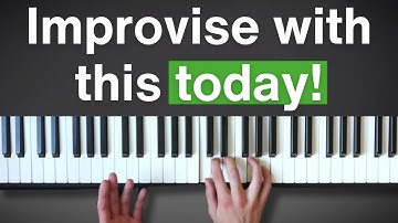 How to Improvise Over ANY SONG as a Beginner