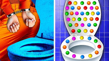 Cô Bé Ngoan 👍 VS Cậu Bé Hư 👎 Trong Tù⛓️ || Những Mẹo Nuôi Dạy Con Hay Nhất và Tình Huống Hài Hước