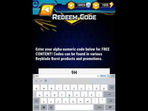 How To Fix No Redeem Code Button // Beyblade Burst Rivals - Cómo Arreglar  Un Código Sin Canjear 