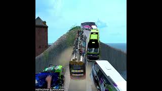 The Most Crazy Driver Loaded Overload Passenger In The World - Euro Truck Simulator 2