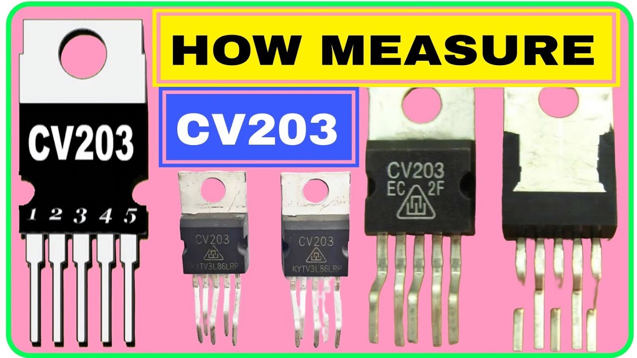 CV203 AUDIO IC CHECKING TESTING WITH MULTIMETER IN HINDI 🆕 || How to