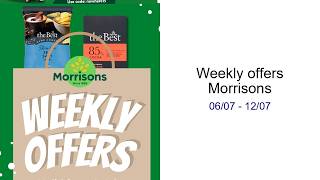 Weekly offers Morrisons 06/07 - 12/07