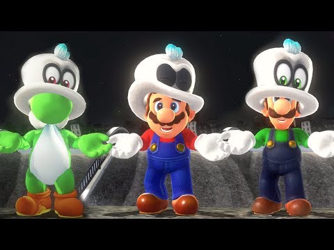 Wideo: Sprawdź Te Ekskluzywne Figurki Mario I Yoshi Oraz Nadruki Super Mario Odyssey Na Dzień Mario