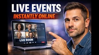 How to Create Community Events with Built-in Live Rooms