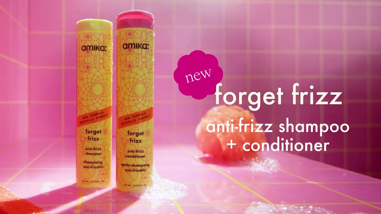 forget frizz anti-frizz shampoo | amika
