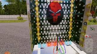 World truck driving simulator skin editado con luces de policia screenshot 5